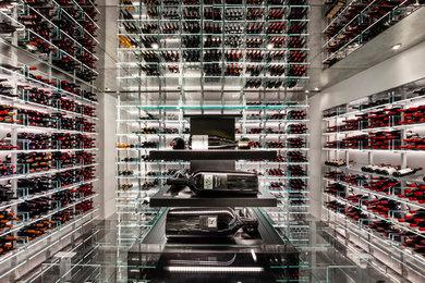 All Glass Wine Cellars by Papro Consulting