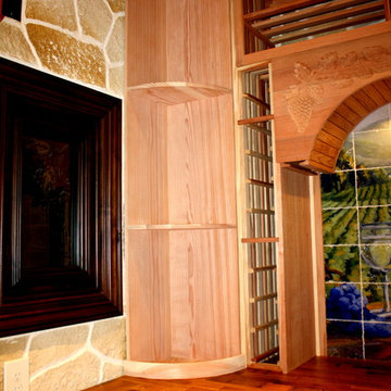 Alternate View of this Residential Wine Cellar in Texas