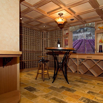 An Artful Wine Cellar
