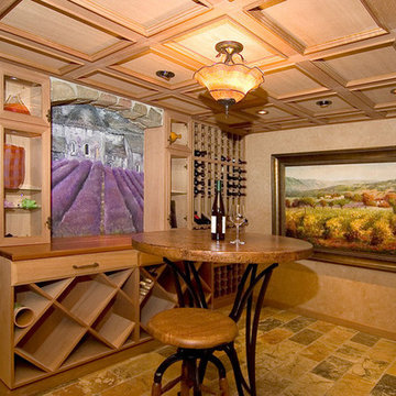 An Artful Wine Cellar