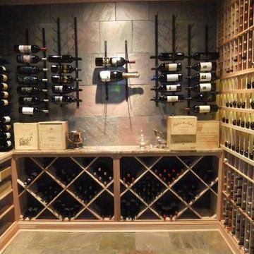 Another View of this Lovely Home Wine Cellar Memphis Tennessee