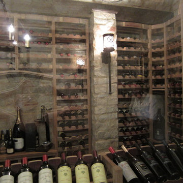 Another View of this Stunning Wine Cellar Design Naples Florida