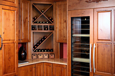 This is an example of a wine cellar in Minneapolis.