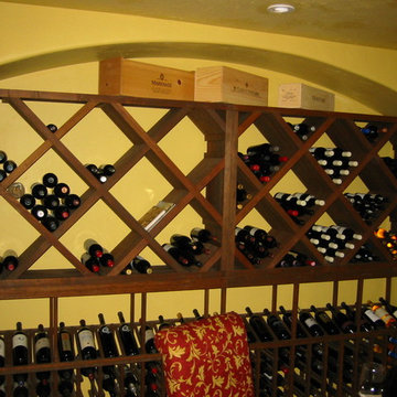 Basement All Heart Redwood Wine Cellar