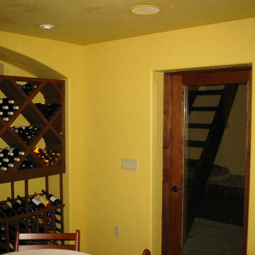 Basement All Heart Redwood Wine Cellar