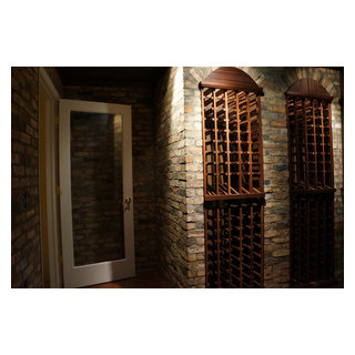 Basking Ridge Wine Room - Traditional - Wine Cellar - Newark - by ...