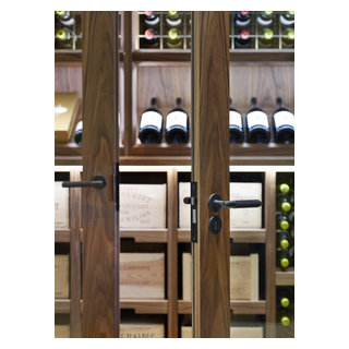 Bespoke Temperature Controlled Wine Room - Traditional - Wine Cellar ... - Luxury Penthouse Temperature Controlled Wine Cellar