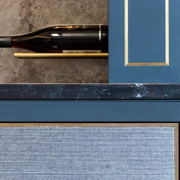 Bespoke wine storage designed by Mia Marquez