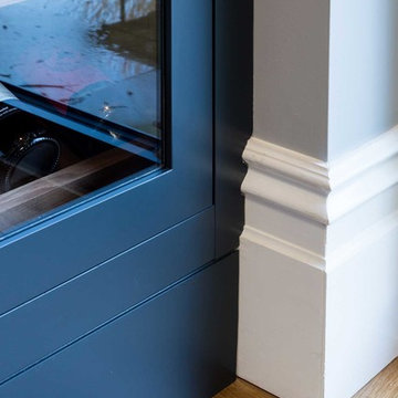 Bespoke wine storage designed by Mia Marquez