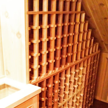 Bridgeland wine cellar by Tru Woodcraft Inc