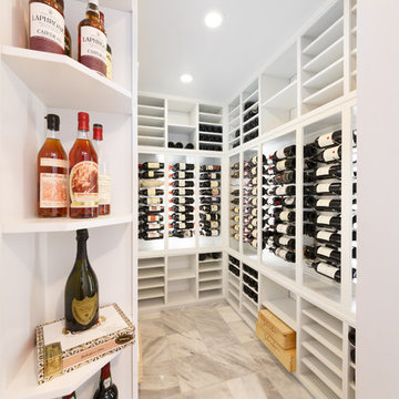 Brooklyn Heights Contemporary Wine Room