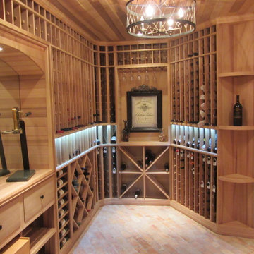 Bryn Mawr wine cellar
