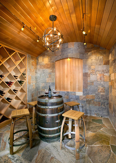 Mediterranean Wine Cellar by New Mood Design LLC