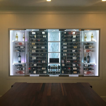 Built In Wall Wine Cabinet