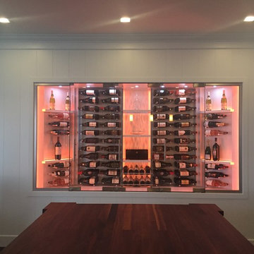 Built In Wall Wine Cabinet