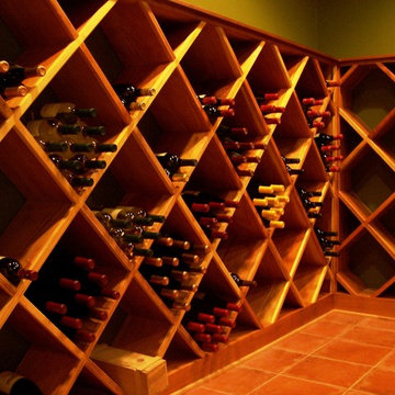Built-Ins-Custom Wine Rack