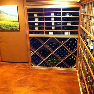 California Residential Wine Cellar Santa Monica - Another Look