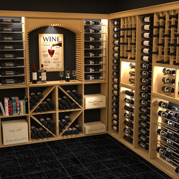 CellarVue Basement Wine Cellar