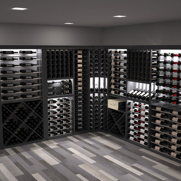 CellarVue Modern Wine Room