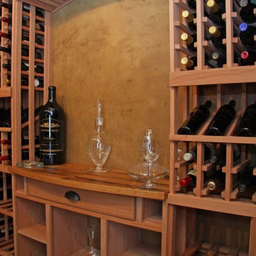 Classic Midcentury Wine Cellar