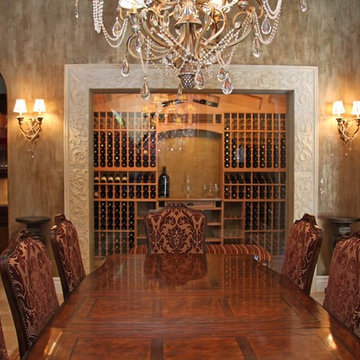 Classic Midcentury Wine Cellar