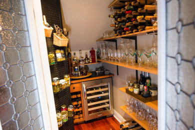 Closet Space Turned Wine Room