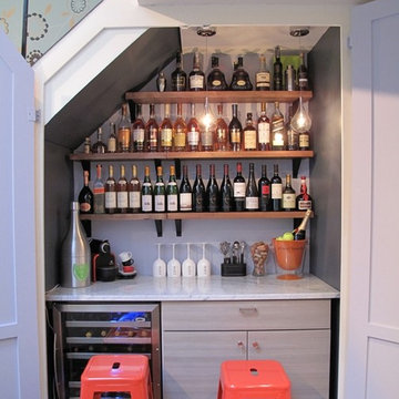Closet/Wine Bar Conversion