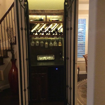 Coat Closet to Wine Cellar