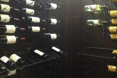 Inspiration for a wine cellar remodel in Los Angeles