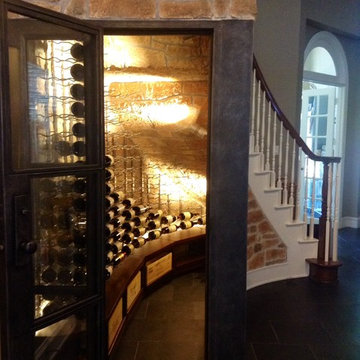 Completed Wine Cellar Refrigeration Project in Dallas, Texas