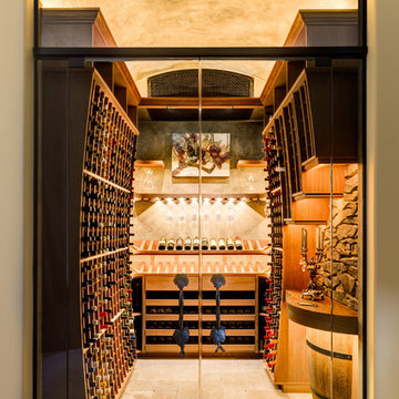 Completely Custom-Traditional Cellar