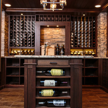 Contemporary Classic Wine Cellar