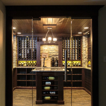 Contemporary Classic Wine Cellar
