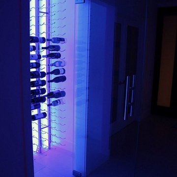 Contemporary Closet Conversion Custom Wine Cellars Los Angeles