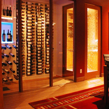 Contemporary Wine Cellar