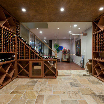 Contemporary Wine Cellar