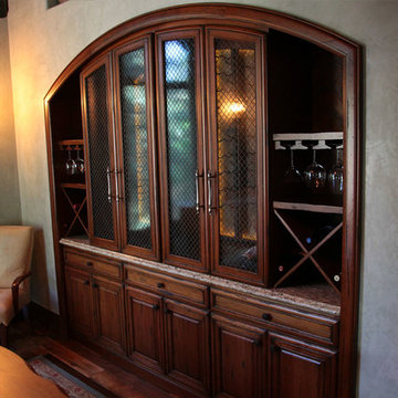 Custom Built-in Wine Storage