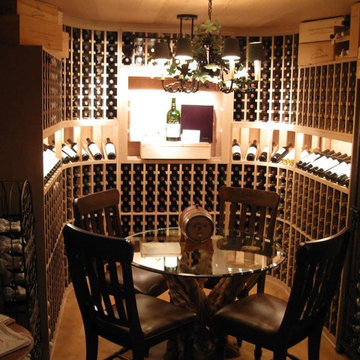 Custom Built Walk-In Wine Cellar
