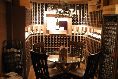 Custom Built Walk-In Wine Cellar