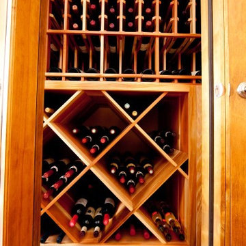Custom-Built Wine Cellar Features Superior Craftsmanship