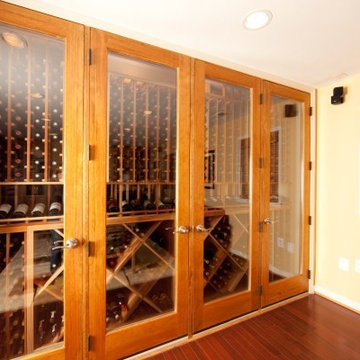 Custom-Built Wine Cellar Features Superior Craftsmanship