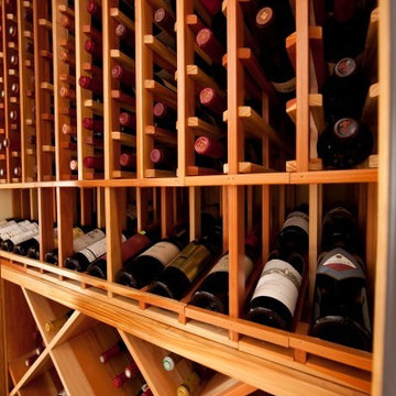 Custom-Built Wine Cellar Features Superior Craftsmanship