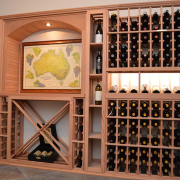 Custom Built Wine Display