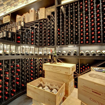 Custom Walk-In Wine Cellar