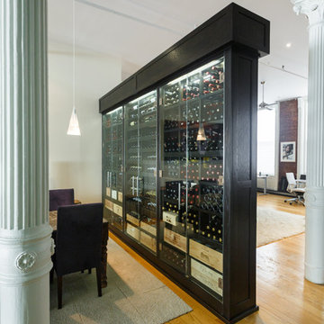 Custom Wine Cabinet Soho NY