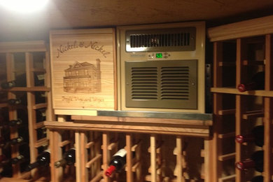 Custom Wine Cellar Air Conditioning Installation