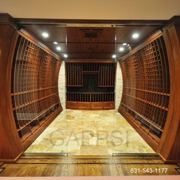 Custom Wine Cellar Built in Mutton Town Nassau County Long Island NY by Gappsi