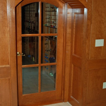 Custom Wine Cellar Doors