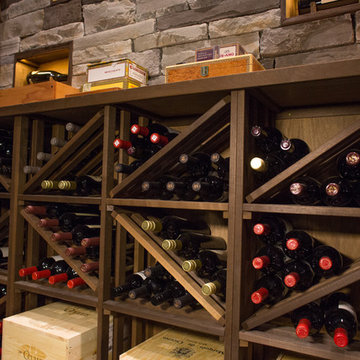 Custom Wine Cellar in White Rock, BC - Diamond Bin Storage