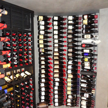 Custom Wine Cellar Malibu Los Angeles California VintageView Racking Wine Room